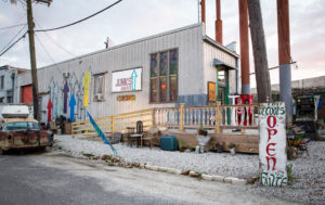 Junks Above Store Front